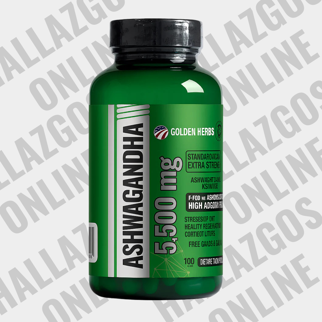 𝐀𝐒𝐇𝐖𝐀𝐆𝐀𝐍𝐃𝐇𝐀 𝟓,𝟓𝟎𝟎 𝐌𝐆 Reduce cortisol & estrés +ENVÍO GRATIS