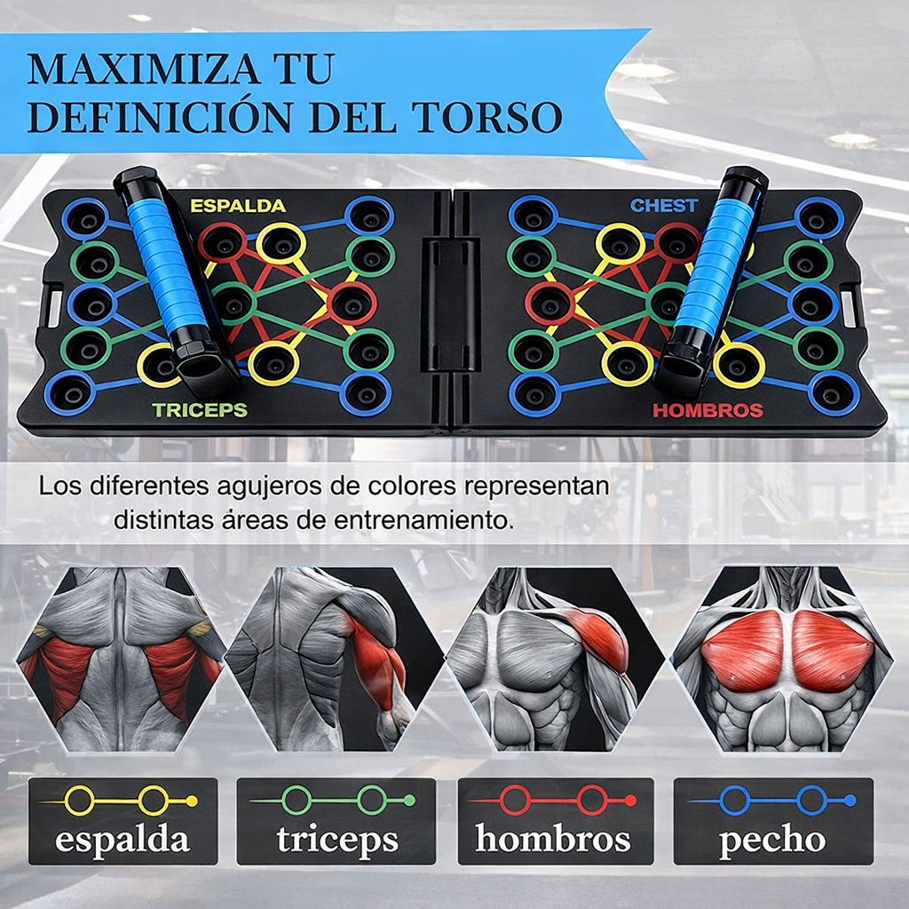 Tabla Push Up Para Flexiones 💪 + ENVIO GRATIS 🎁